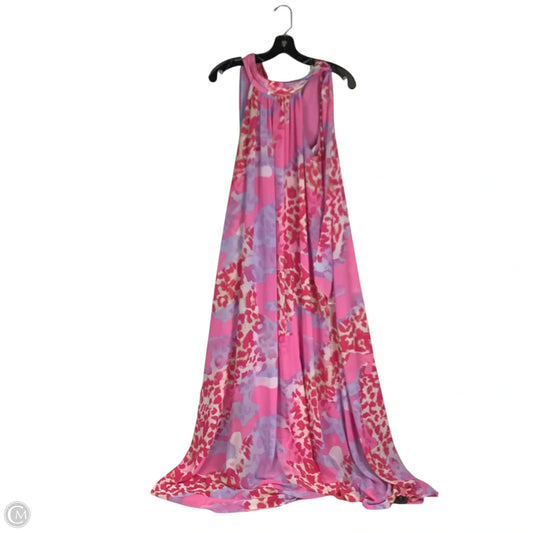 Dress Casual Maxi By Entro In Animal Print, Size: M