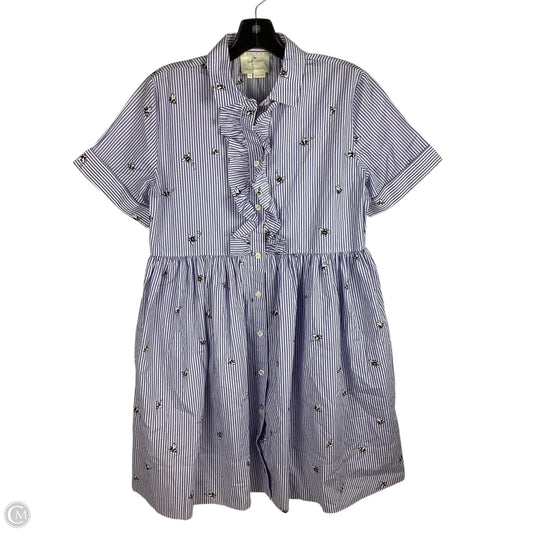 Dress Designer By Kate Spade In Striped Pattern, Size: S