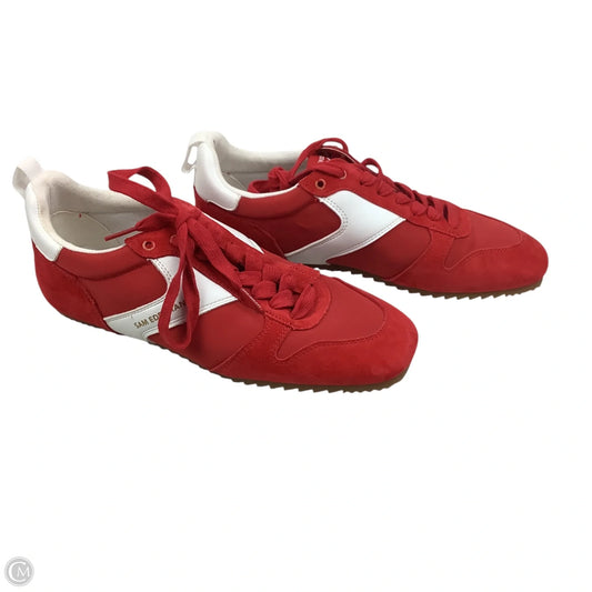 Shoes Sneakers By Sam Edelman In Red, Size: 7.5