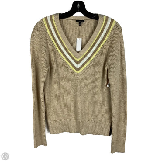 Sweater By Talbots In Tan, Size: S