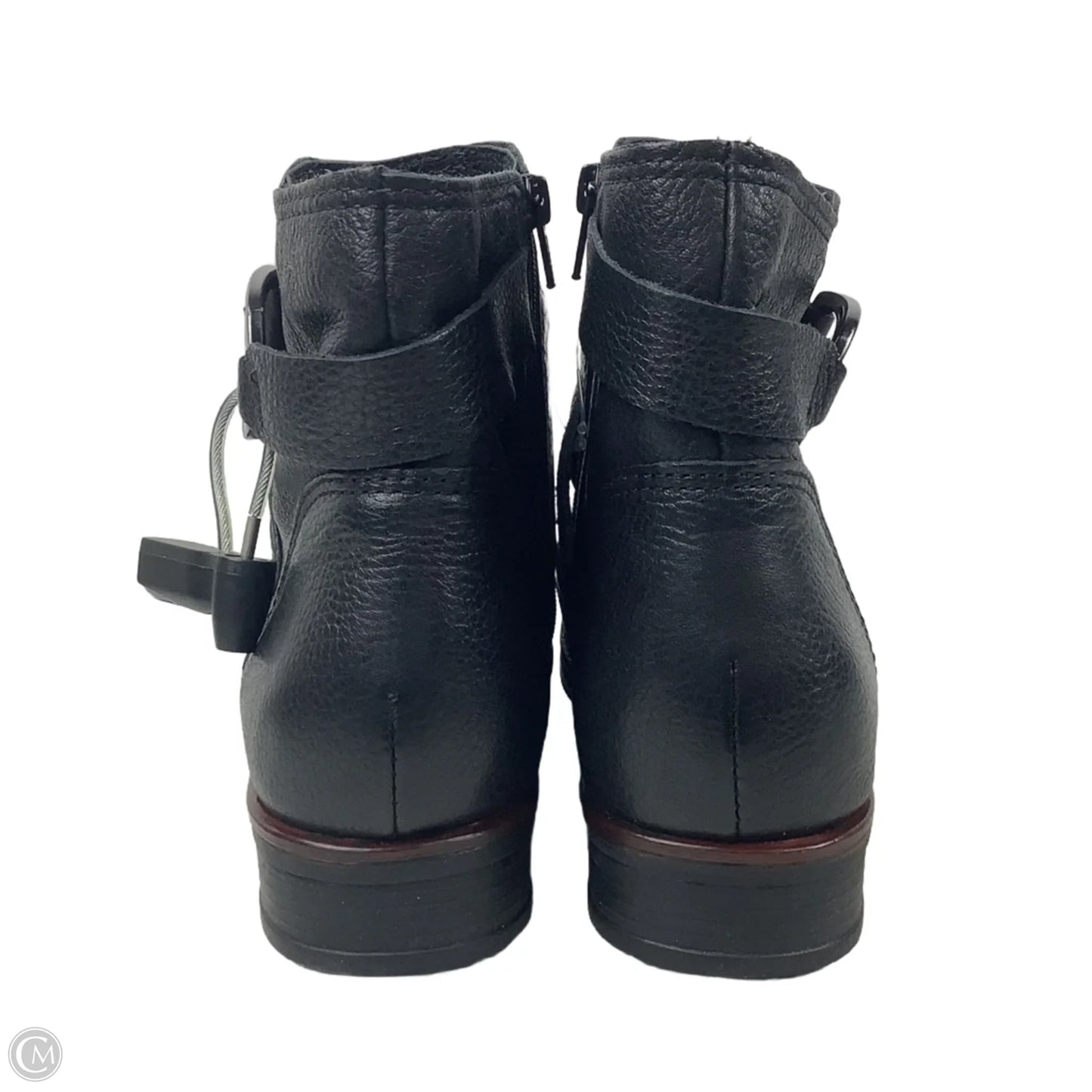 Boots Ankle Flats By Cmc In Black, Size: 7