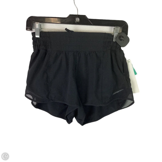 Athletic Shorts By Lululemon In Black, Size: 4
