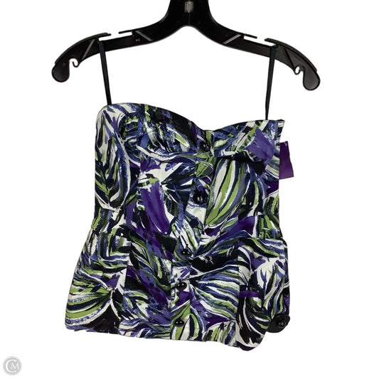 Top Sleeveless By Banana Republic In Multi-colored, Size: 4