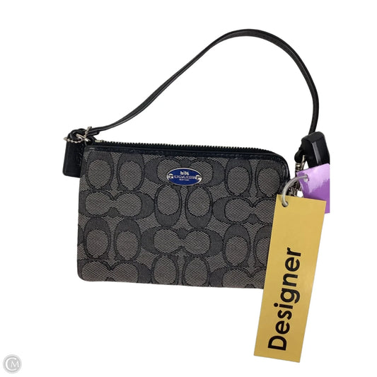 Wristlet Designer By Coach, Size: Small