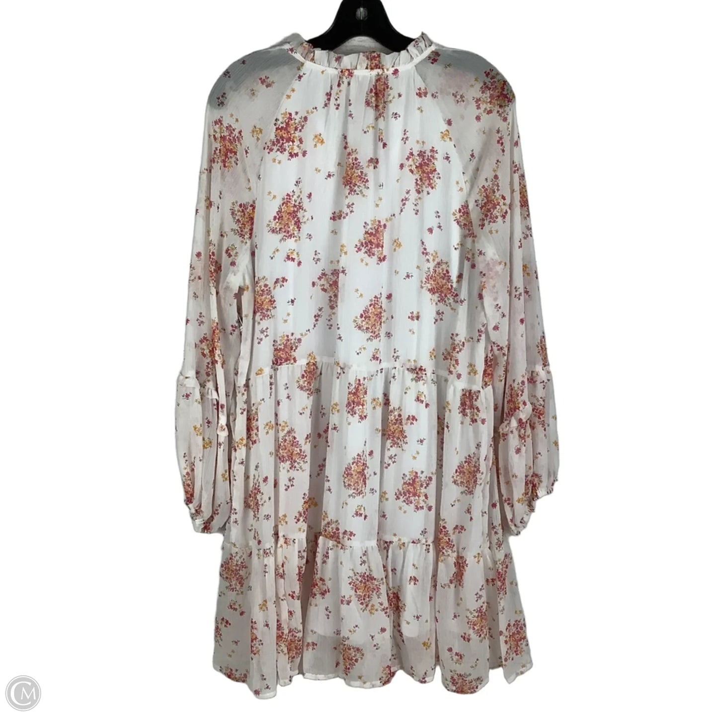 Dress Party Midi By Vince Camuto In Floral Print, Size: L