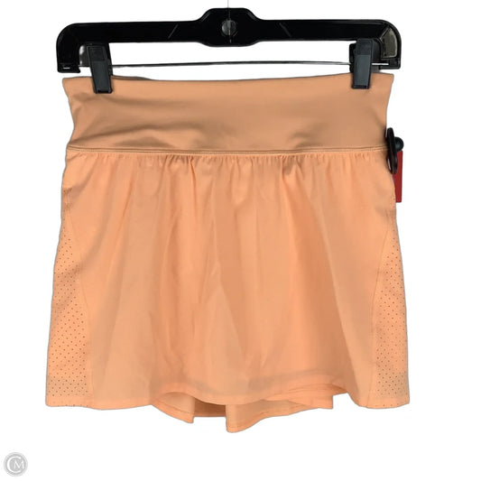 Athletic Skort By Spanx In Orange, Size: S
