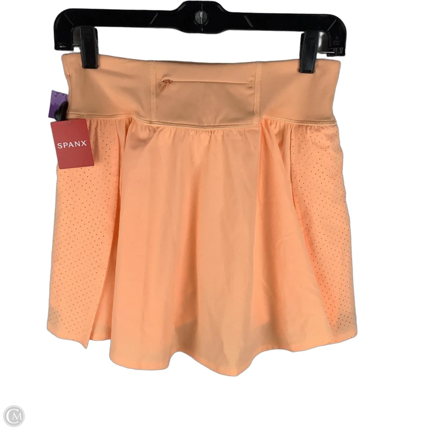 Athletic Skort By Spanx In Orange, Size: S