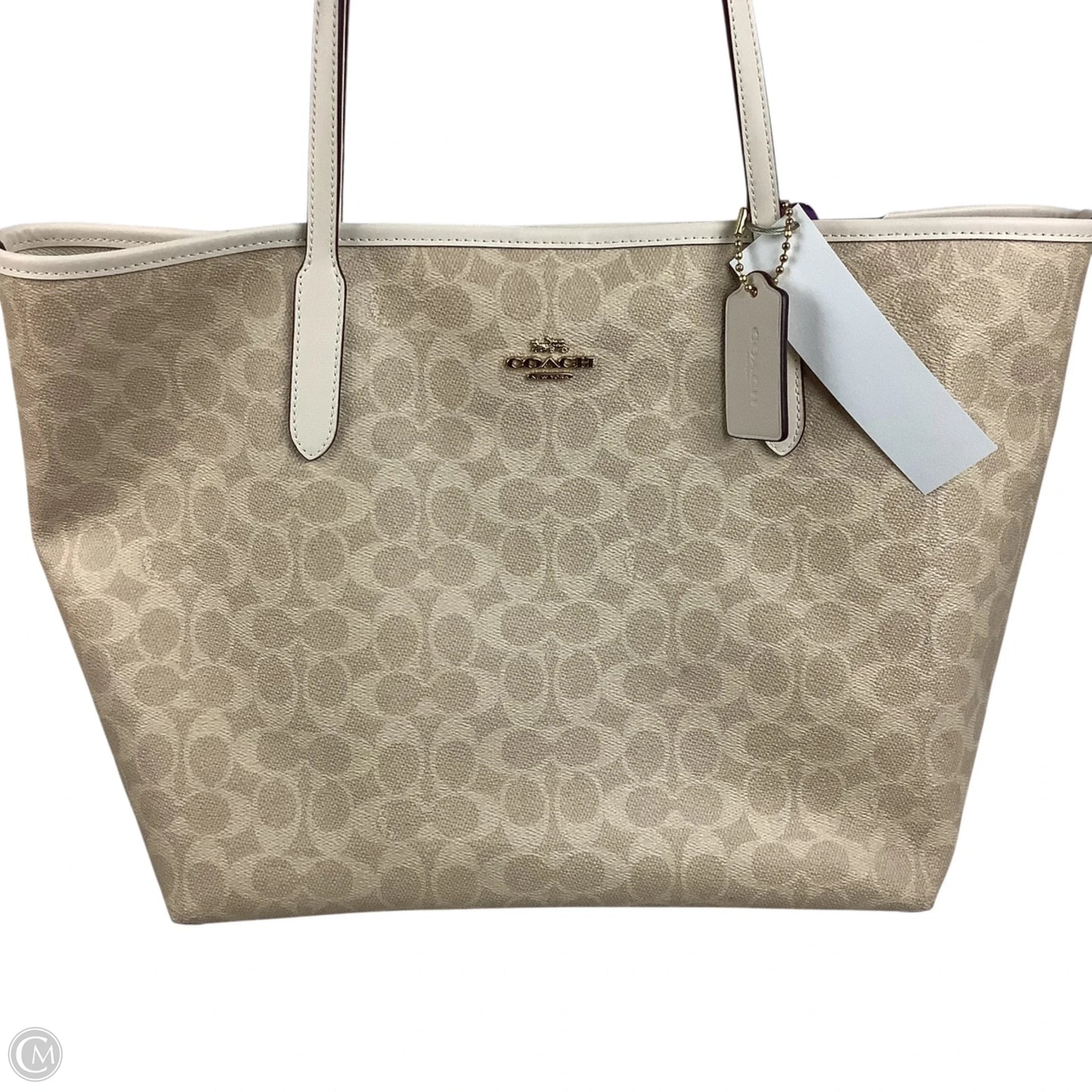 Handbag Designer By Coach, Size: Large