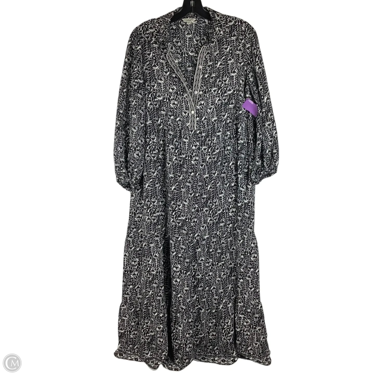 Dress Casual Maxi By Max Studio In Black, Size: S