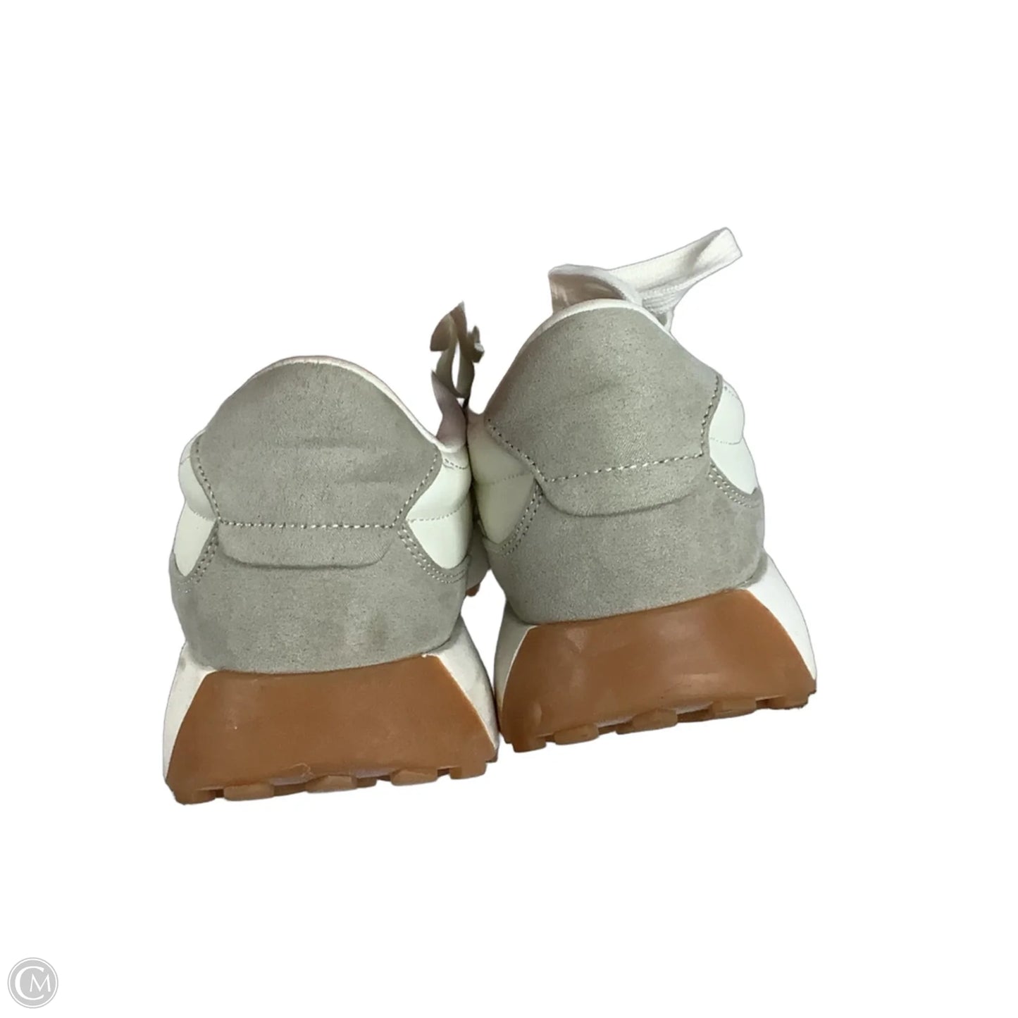Shoes Sneakers By Steve Madden In Silver, Size: 10