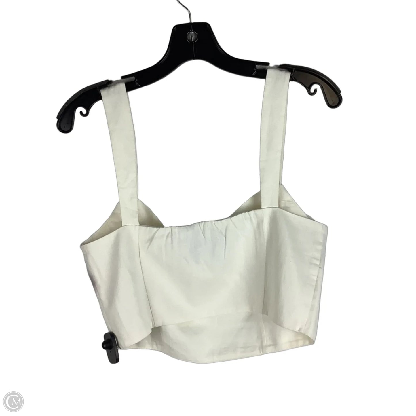 Top Sleeveless By Banana Republic In Cream, Size: 8