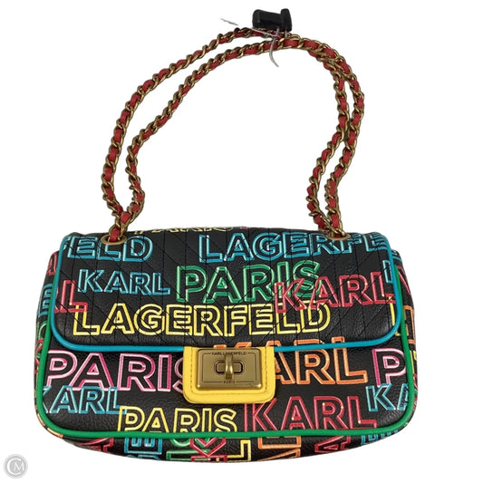 Handbag Designer By Karl Lagerfeld, Size: Medium