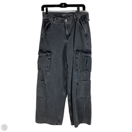 Jeans Wide Leg By Old Navy In Black Denim, Size: 2