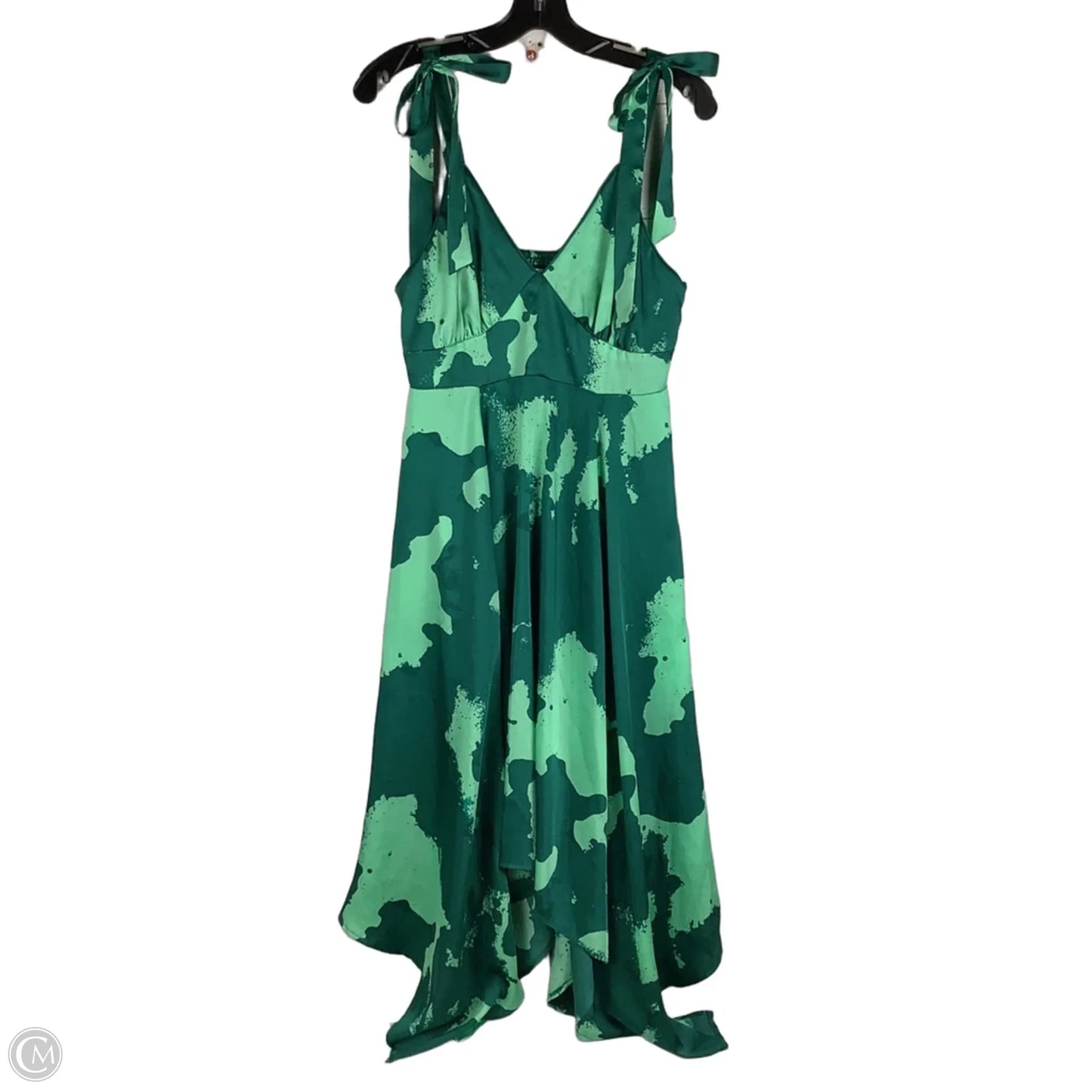 Dress Casual Midi By Target In Green, Size: M