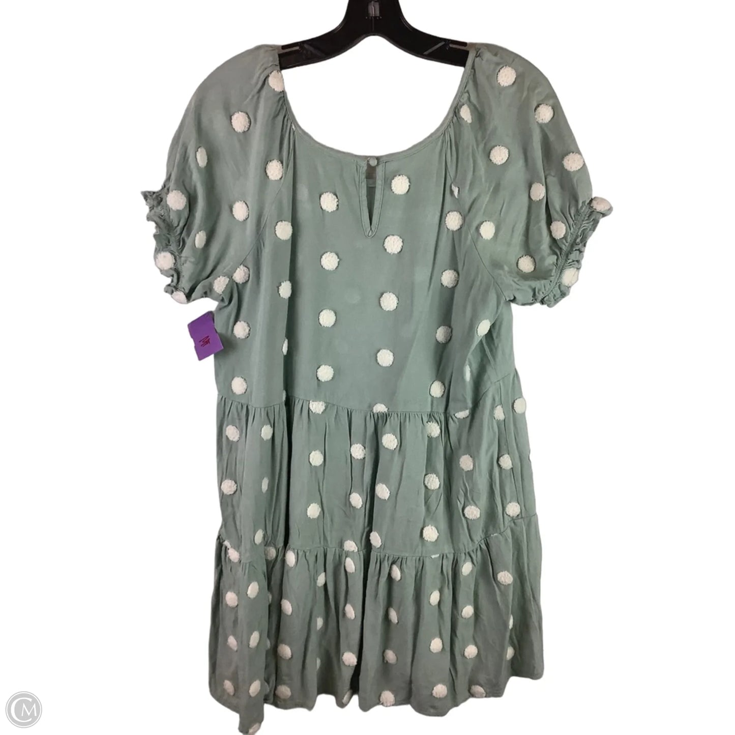 Dress Casual Short By Blu Pepper In Green, Size: L
