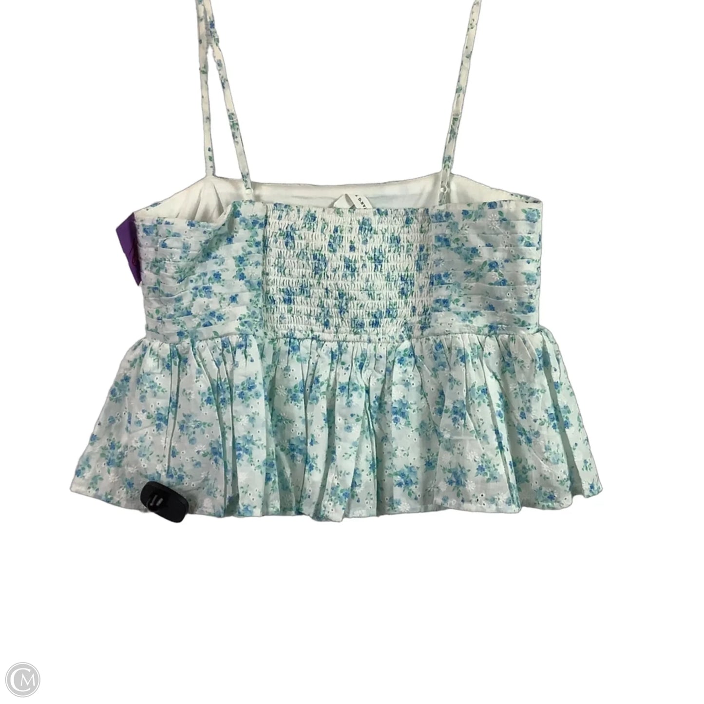 Top Sleeveless By Altard State In Black & Green, Size: M
