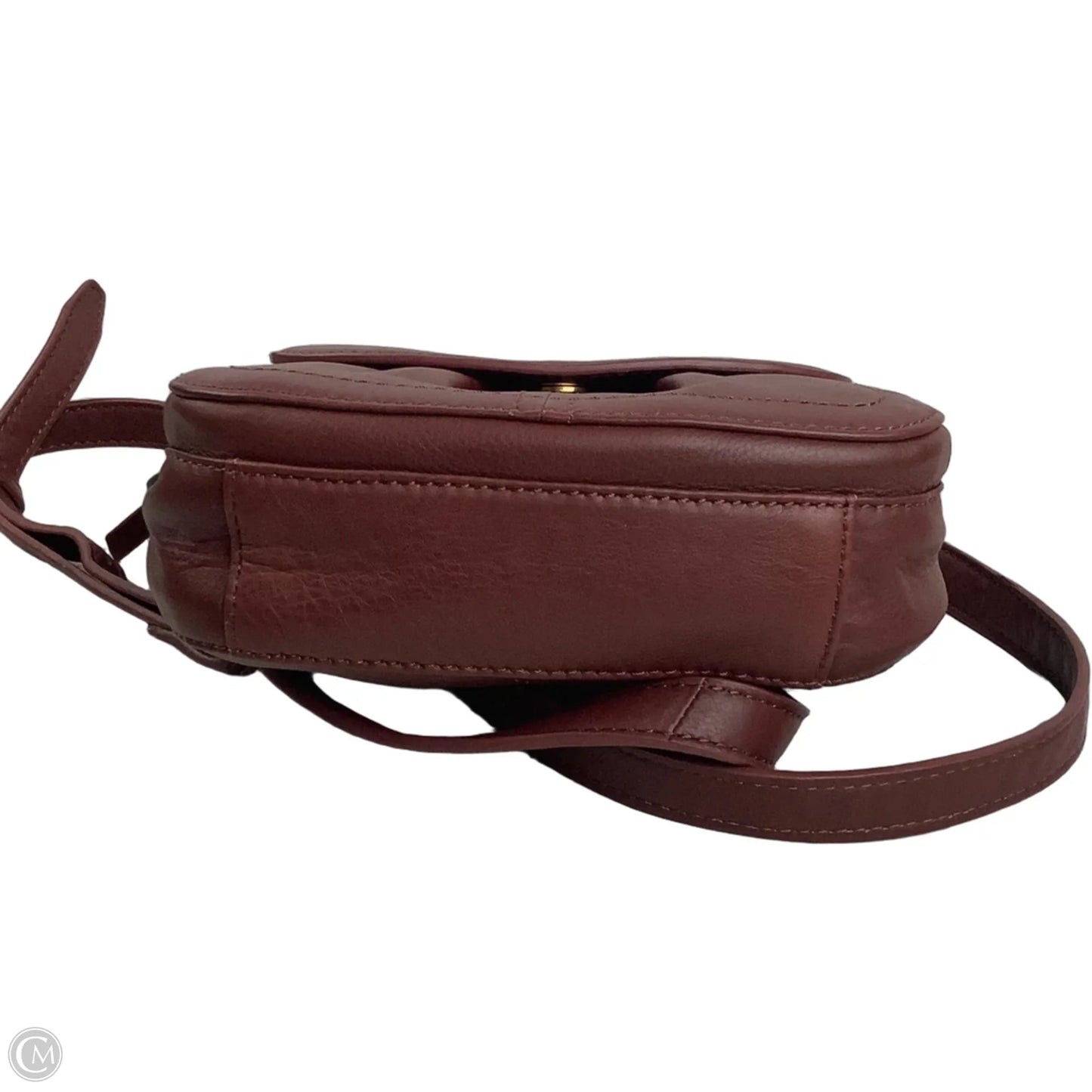 Crossbody Leather By American, Size: Medium