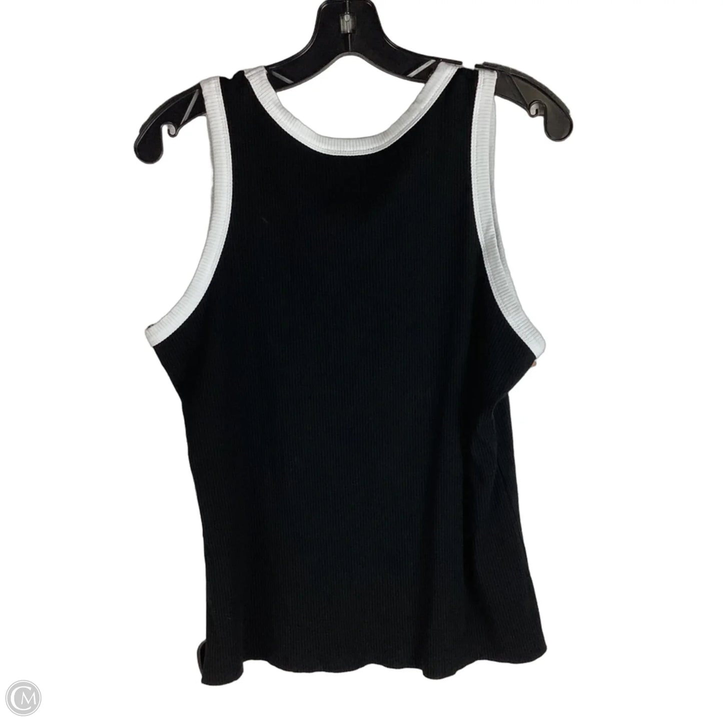 Top Sleeveless By Clothes Mentor In Black & Red, Size: 2x