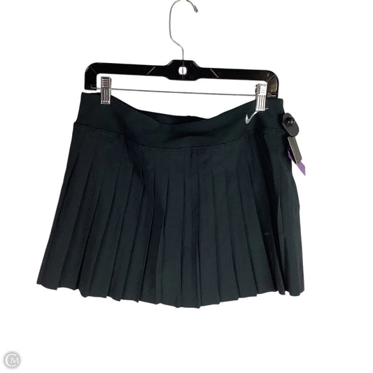 Athletic Skort By Nike In Black, Size: L