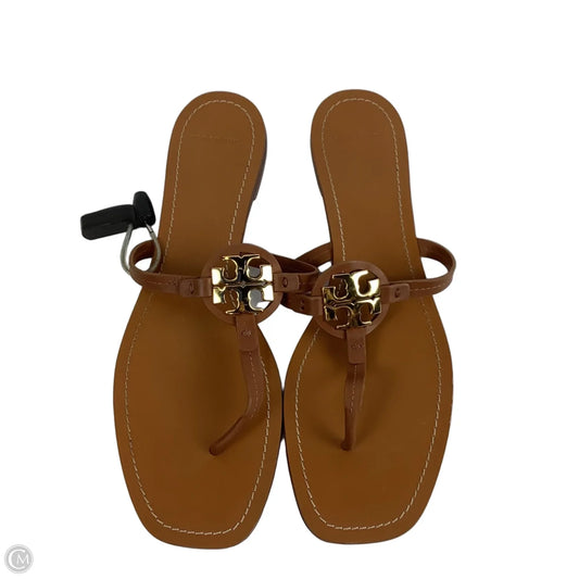 Sandals Designer By Tory Burch In Brown, Size: 11