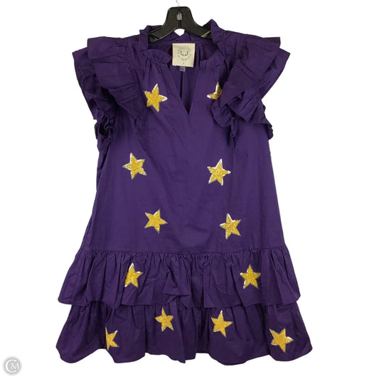 Dress Party Midi By Fantastic Fawn In Purple, Size: S