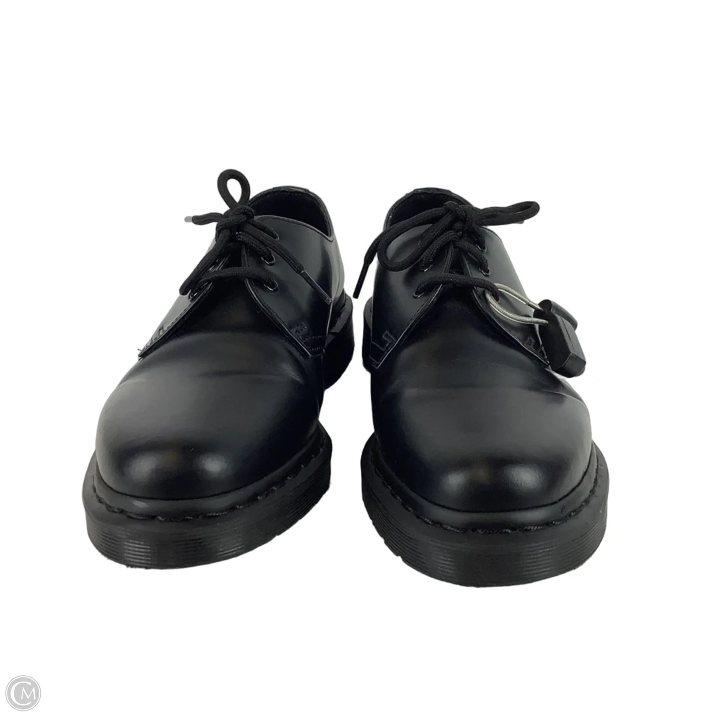 Shoes Heels Platform By Dr Martens In Black, Size: 11