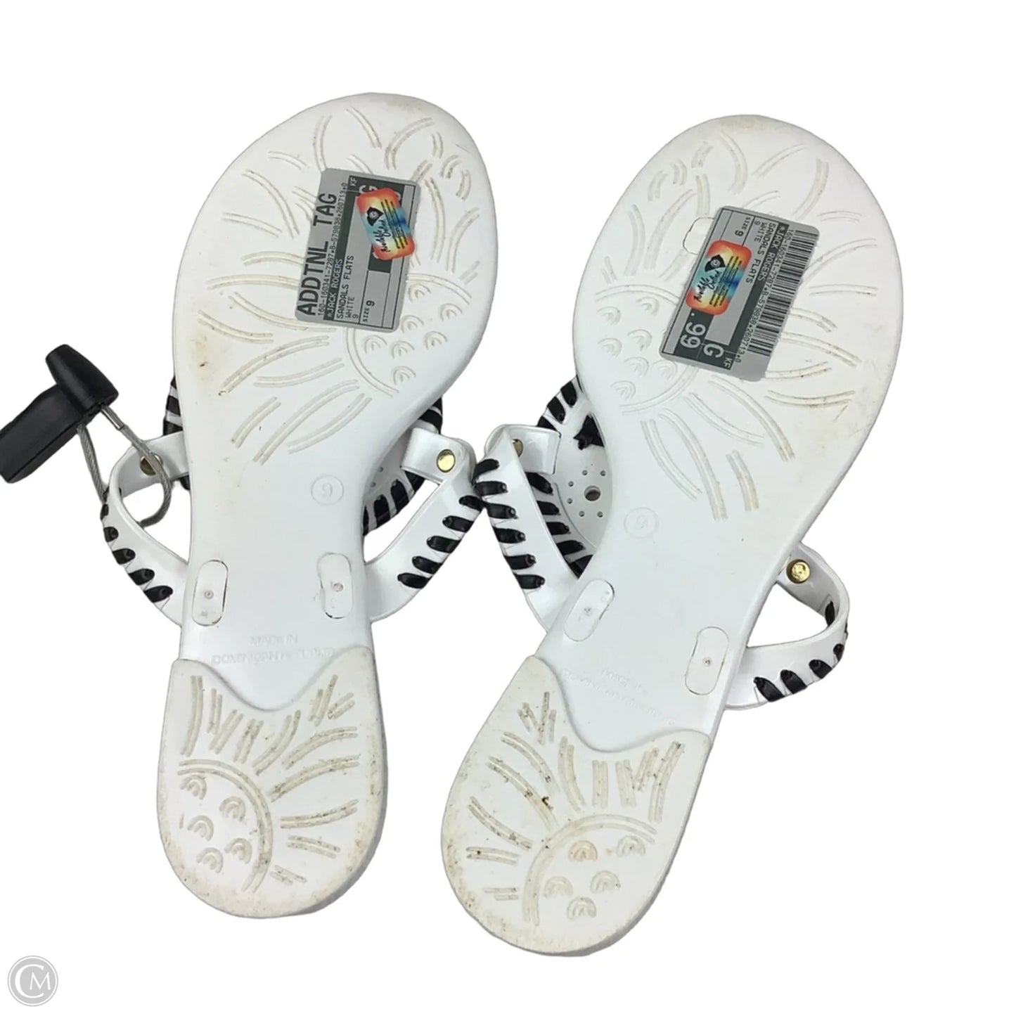 Sandals Flats By Jack Rogers In White, Size: 9