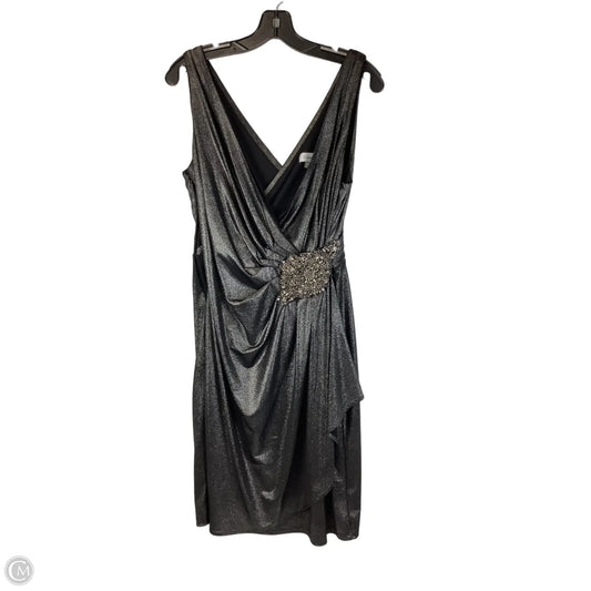 Dress Party Short By Calvin Klein In Black, Size: 8