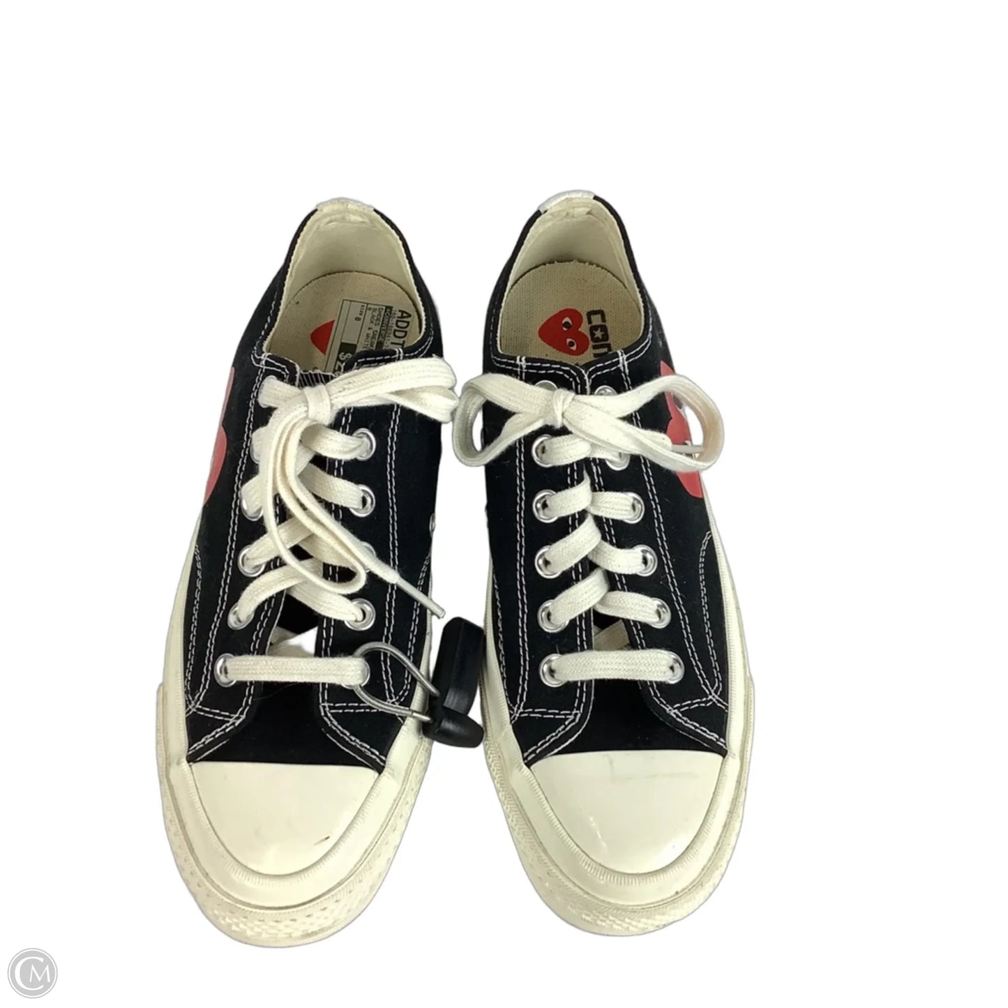 Shoes Sneakers By Converse In Black & White, Size: 8
