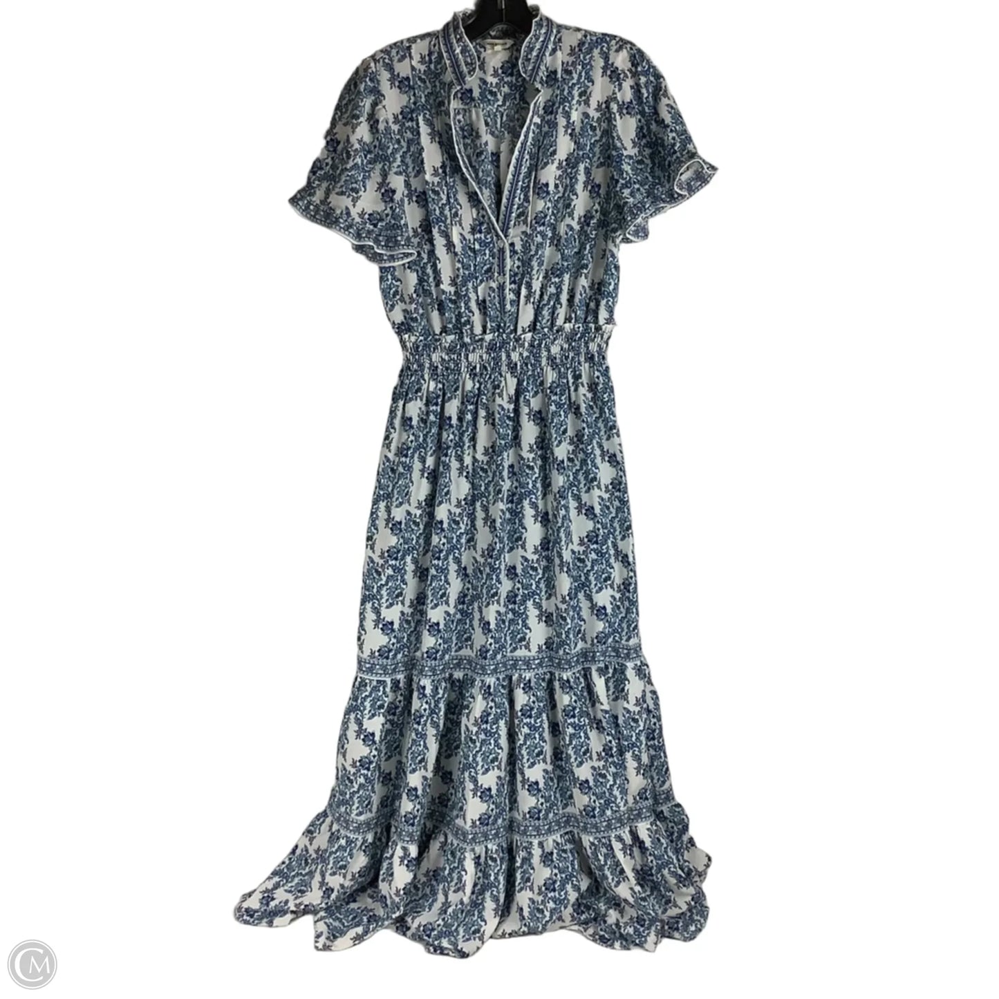 Dress Party Long By Max Studio In Blue, Size: M