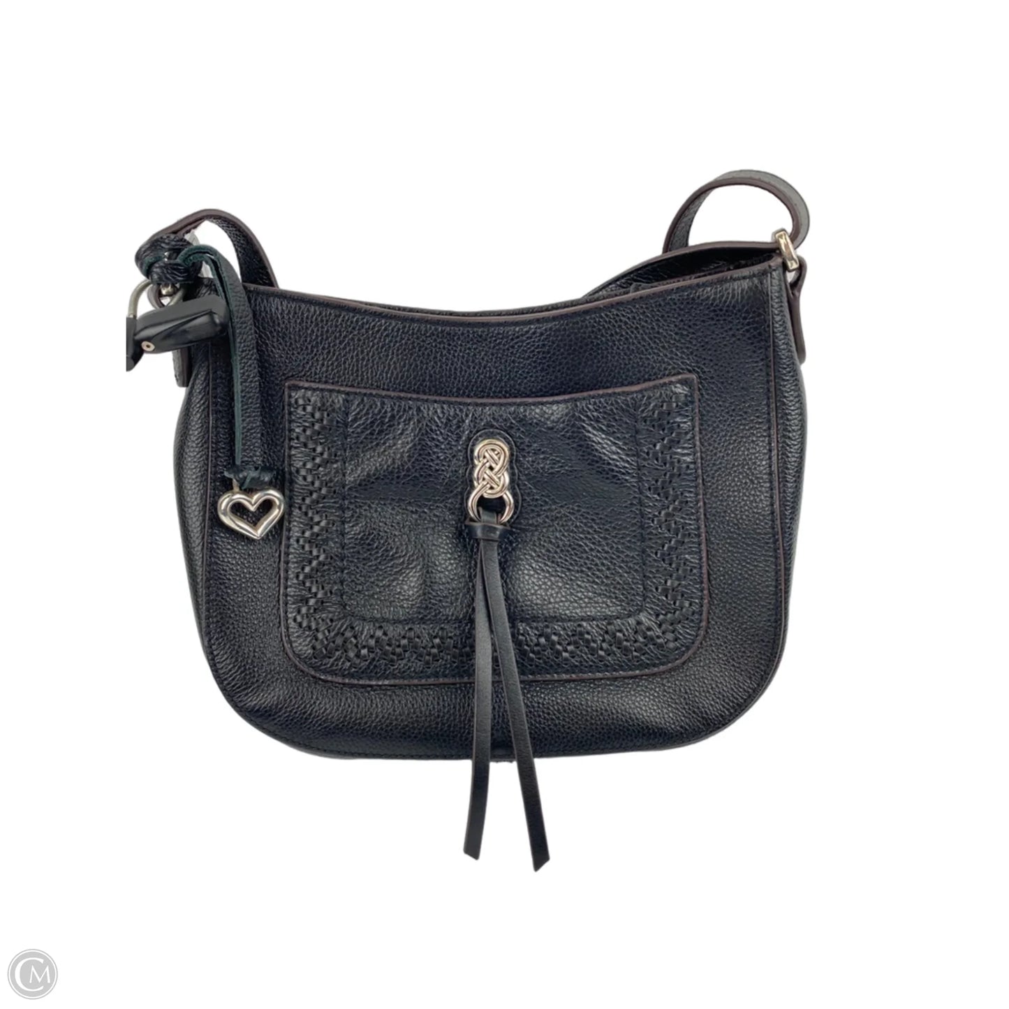 Handbag Leather By Brighton, Size: Medium