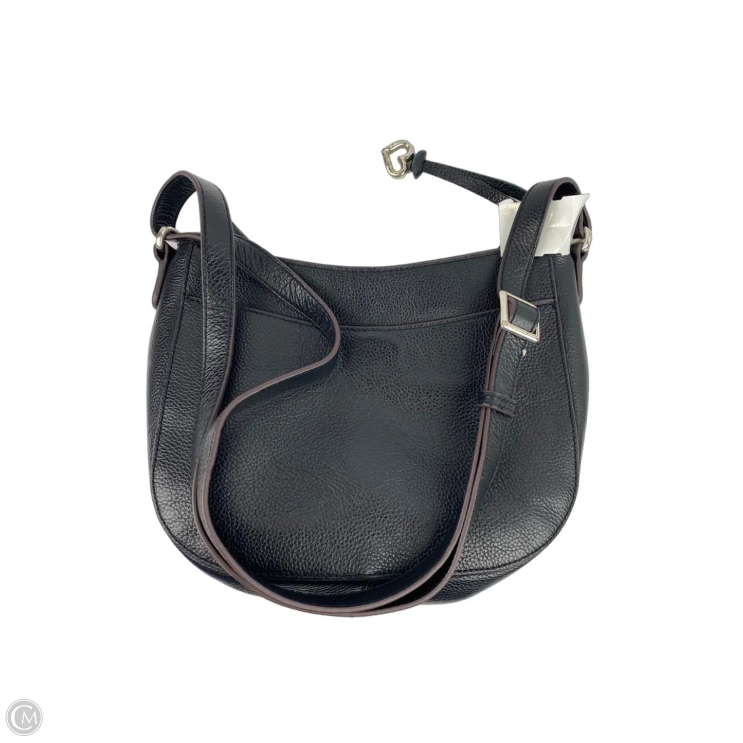 Handbag Leather By Brighton, Size: Medium