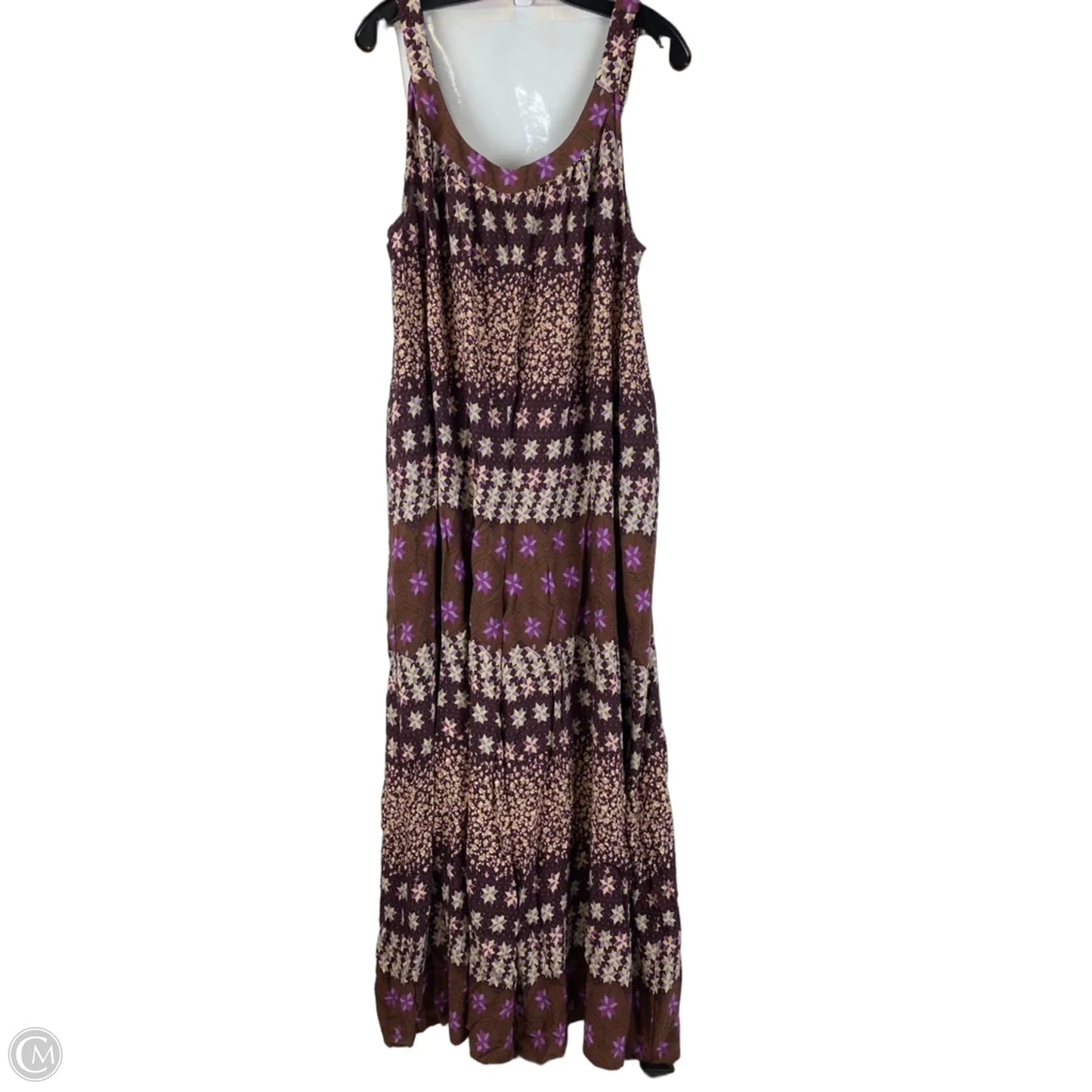 Jumpsuit By Easel In Brown & Purple, Size: L
