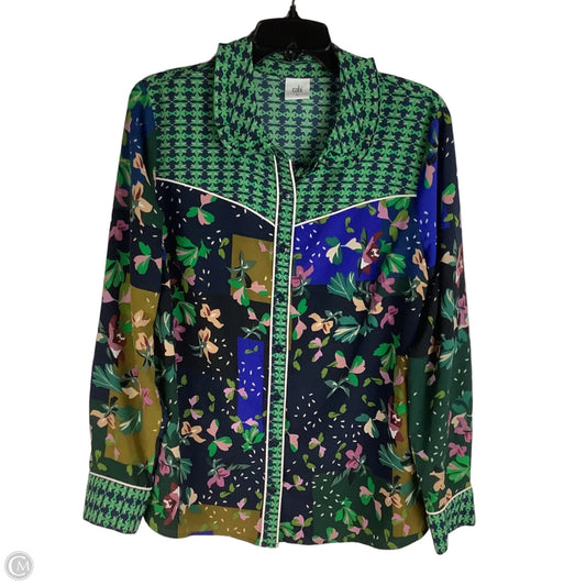Top Long Sleeve By Cabi In Multi-colored, Size: M