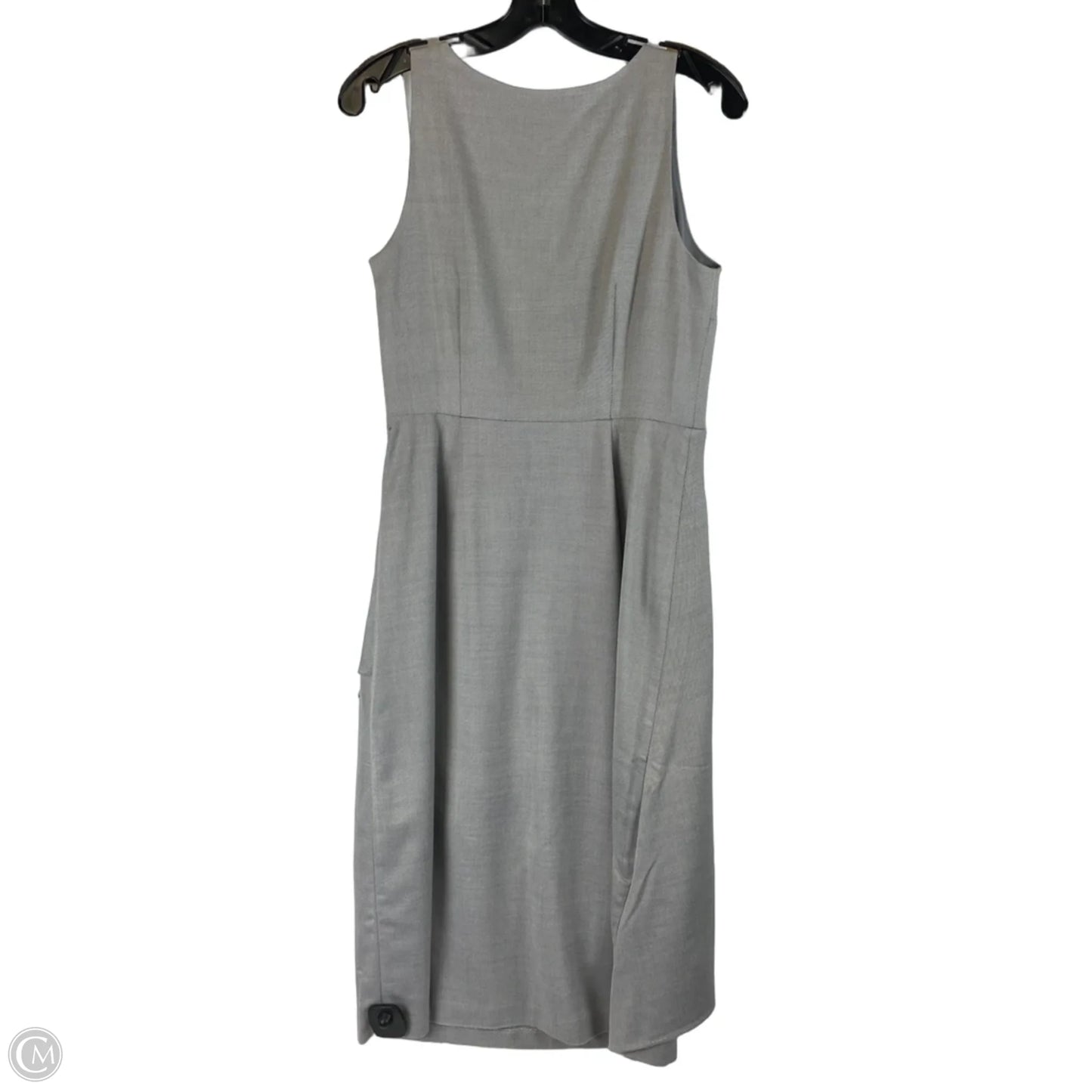 Dress Casual Midi By Banana Republic In Grey, Size: 2