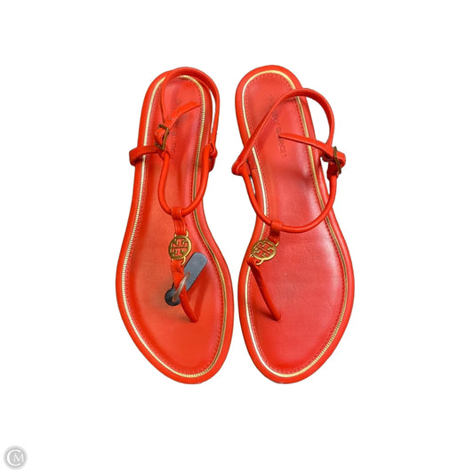 Sandals Designer By Tory Burch In Red, Size: 7.5
