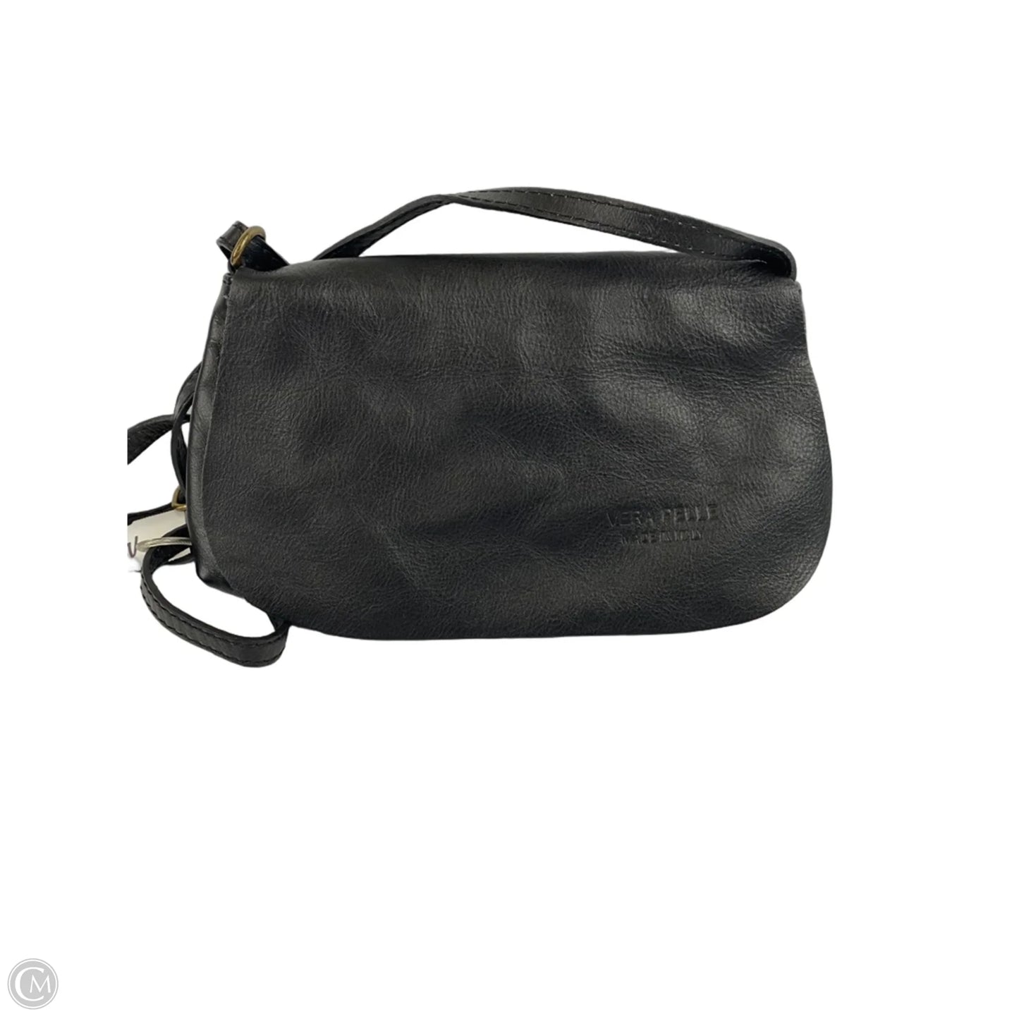 Crossbody Leather By Clothes Mentor, Size: Medium
