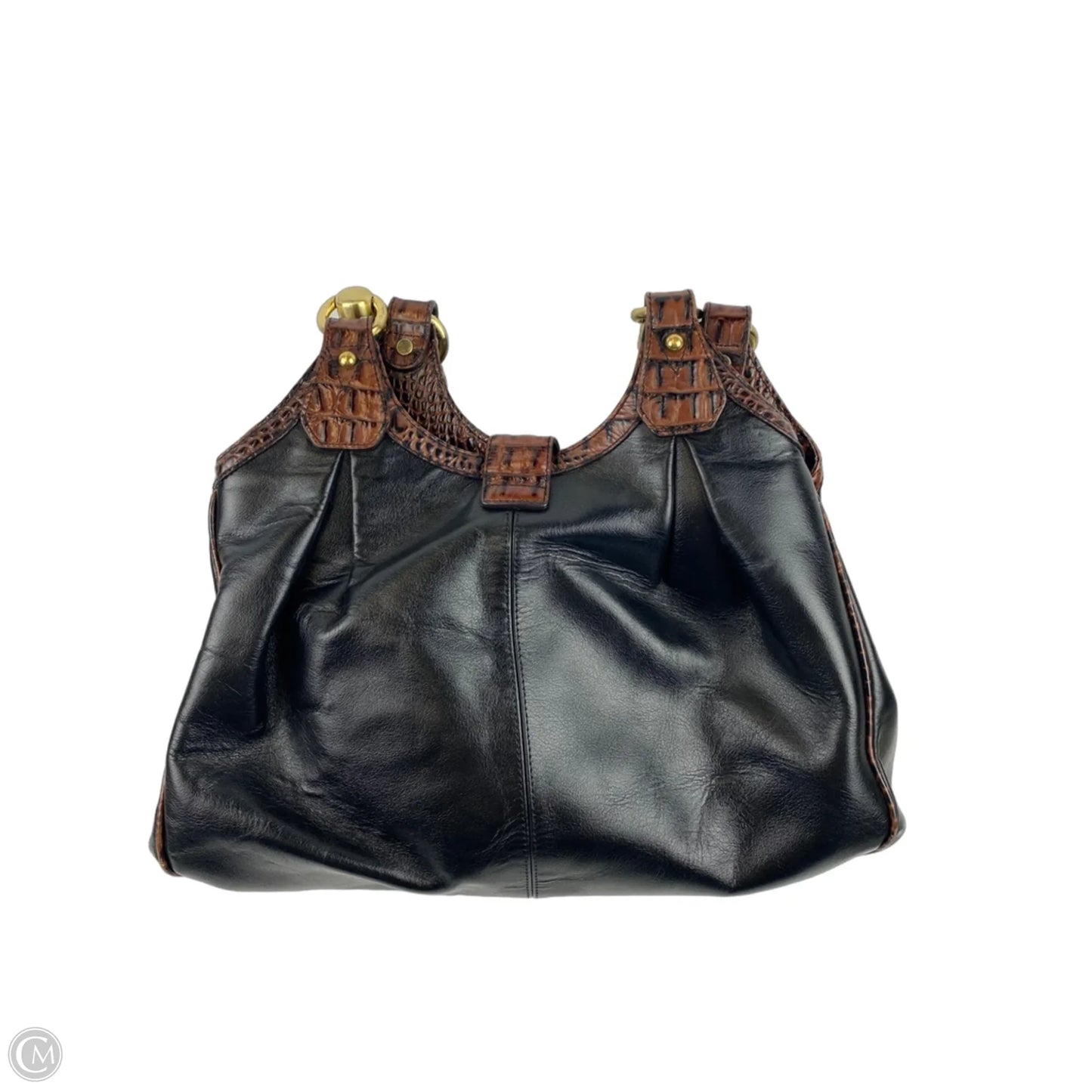 Handbag Designer By Brahmin, Size: Large