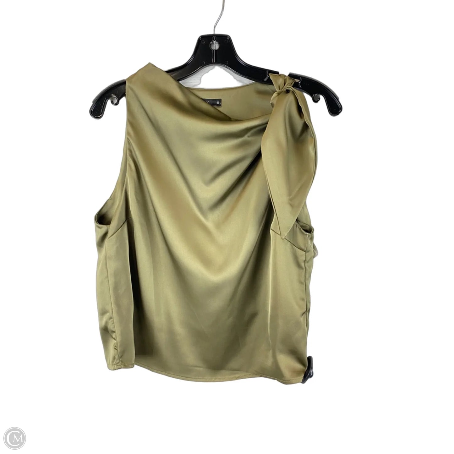 Top Sleeveless By Clothes Mentor In Green, Size: M