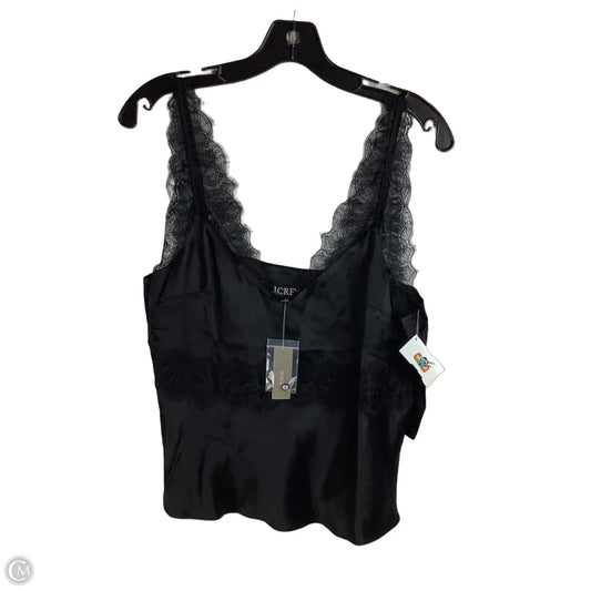 Top Sleeveless By J. Crew In Black, Size: 10