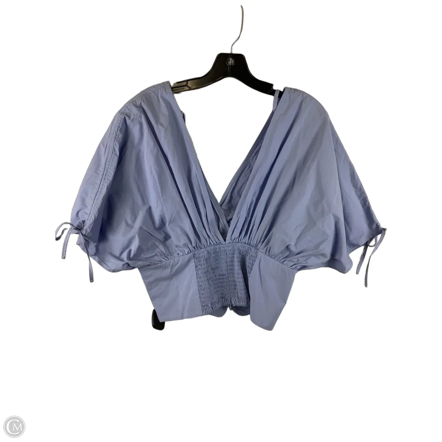 Top Short Sleeve By Clothes Mentor In Blue, Size: L