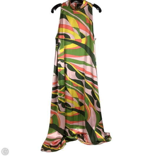Dress Casual Maxi By Karlie In Multi-colored, Size: L
