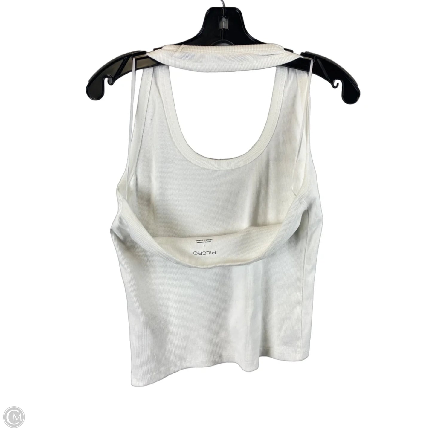 Top Sleeveless By Pilcro In White, Size: L