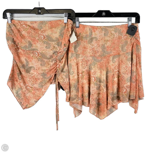 Skirt Set 2pc By See You Monday In Orange, Size: L