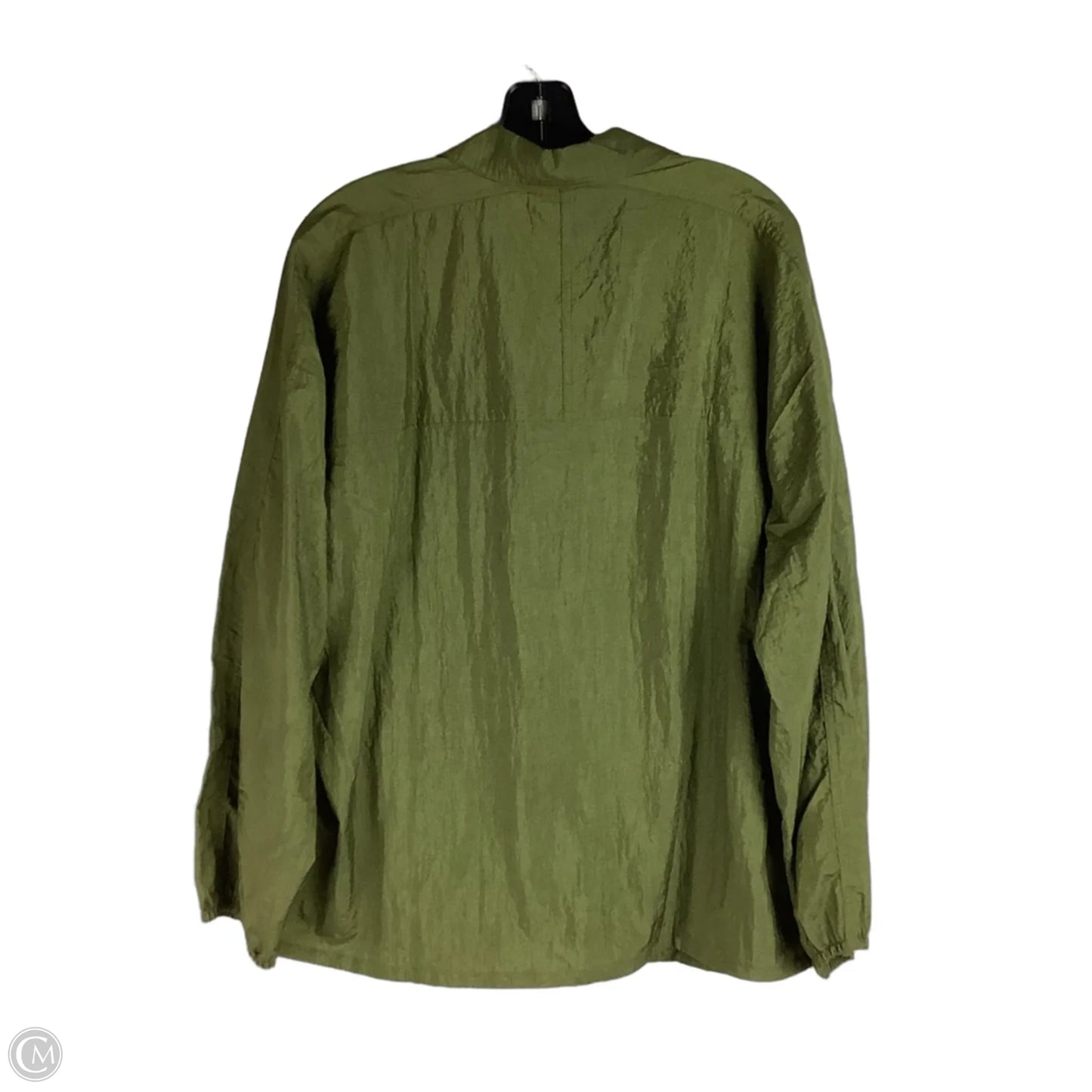 Top Long Sleeve By Athleta In Green, Size: L