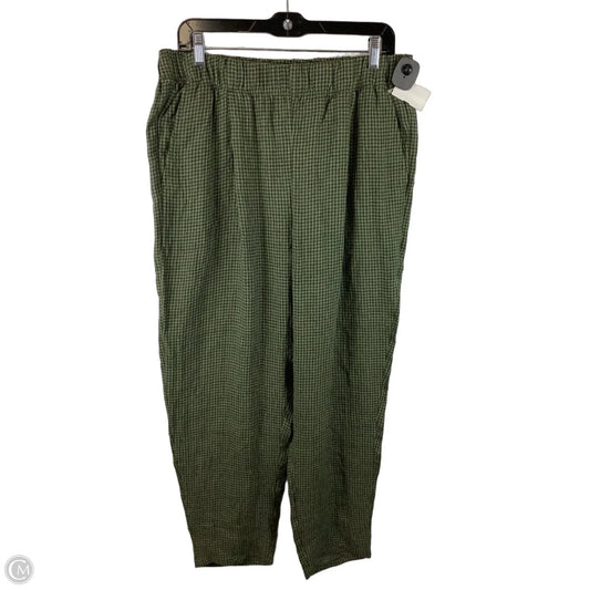 Pants Lounge By Eileen Fisher In Green, Size: M