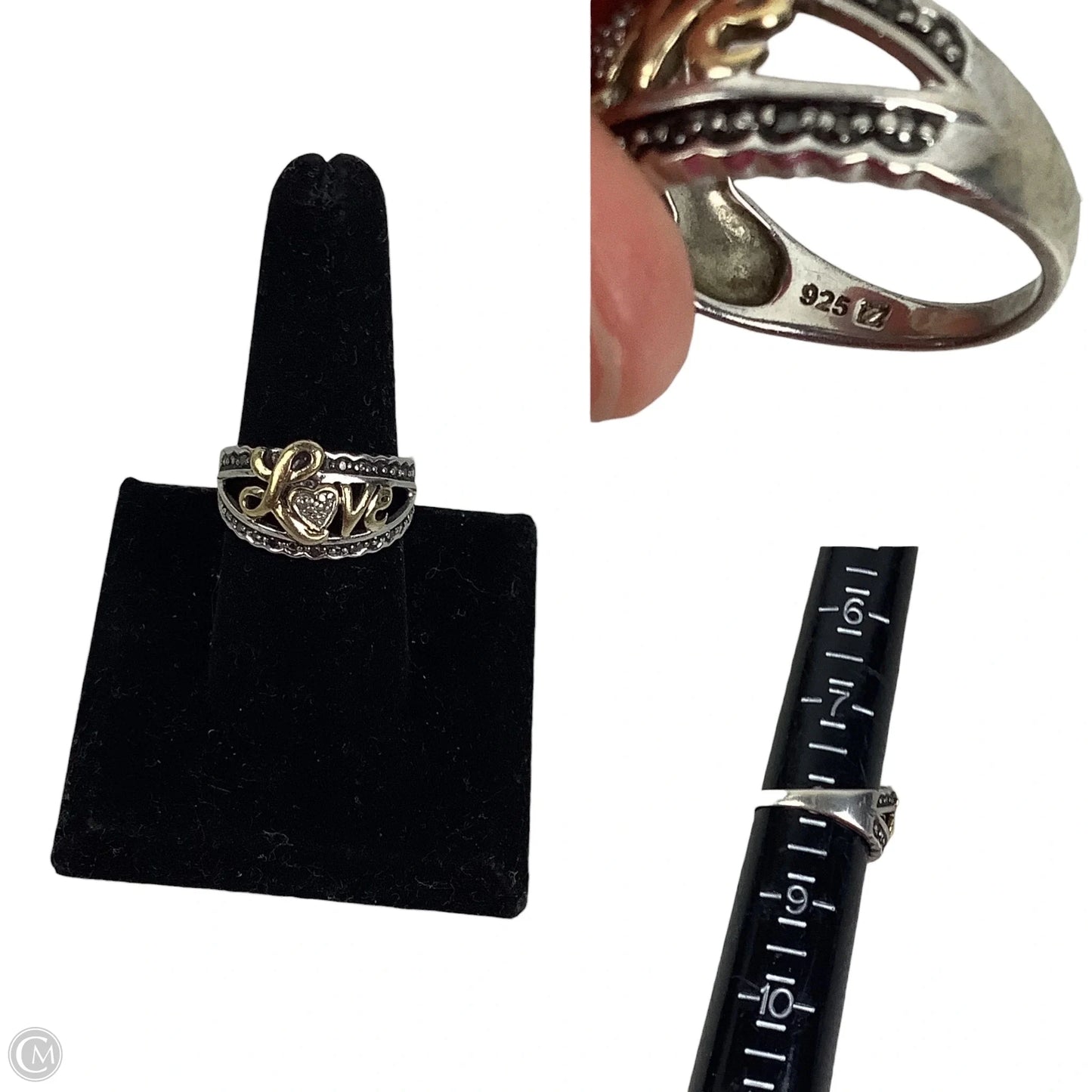 Ring Sterling Silver 925 By Clothes Mentor
