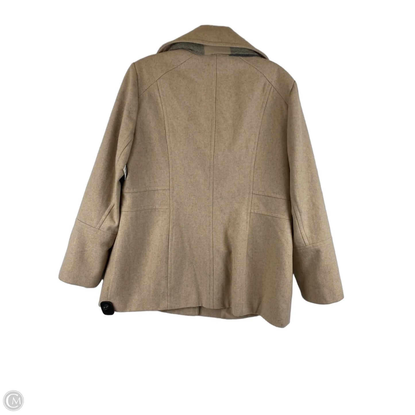 Coat Peacoat By London Fog In Tan, Size: L