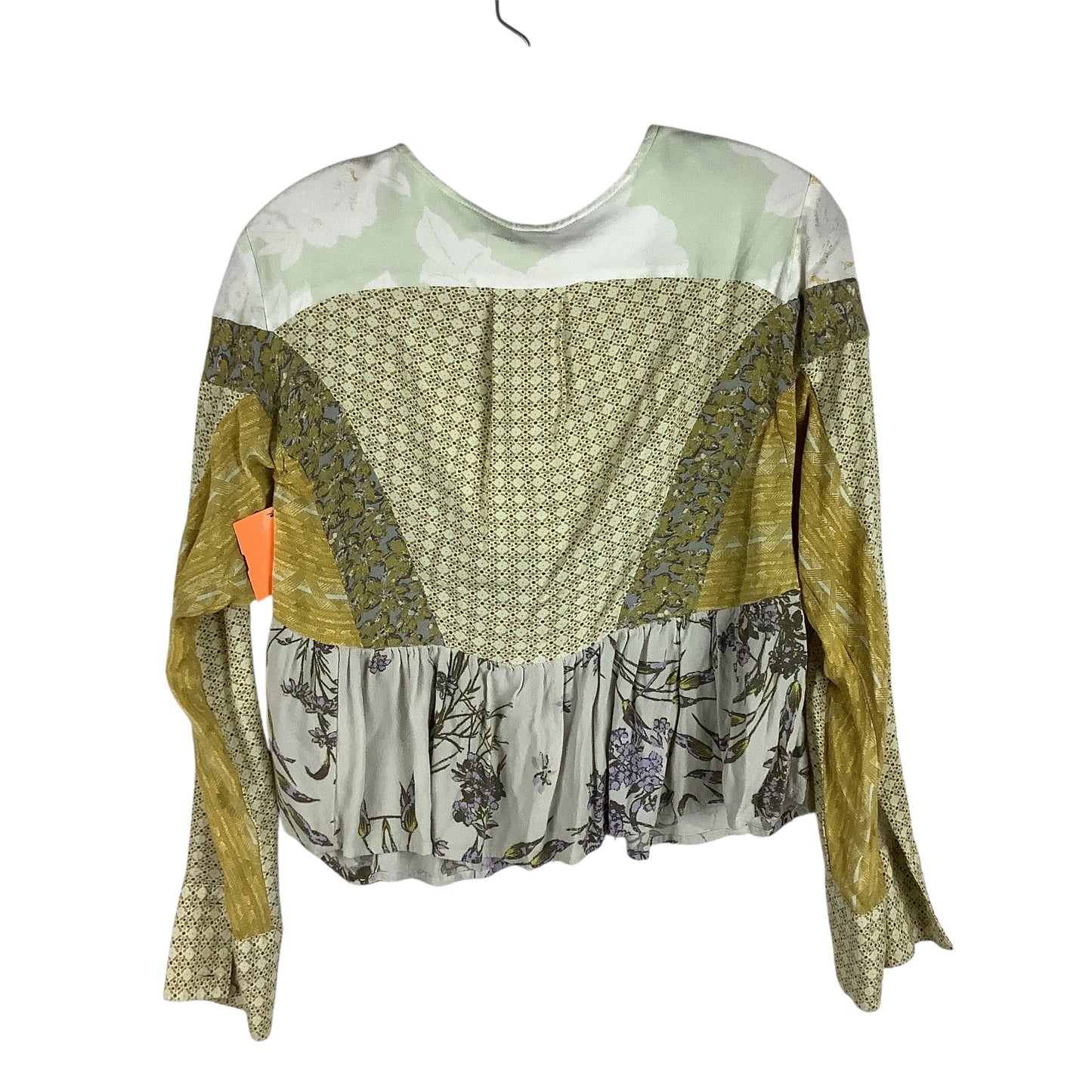 Top Long Sleeve By Free People In Multi-colored, Size: S