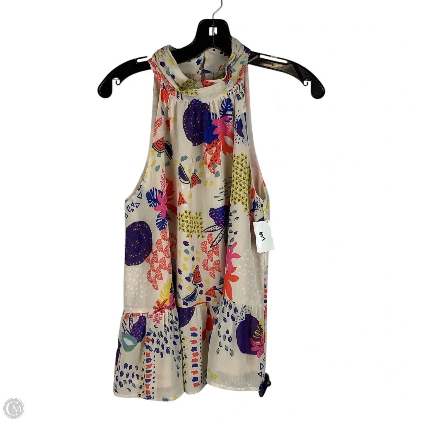 Top Sleeveless By Jade In Multi-colored, Size: M